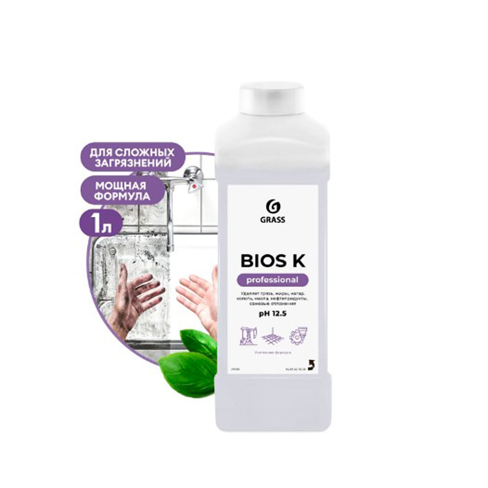Средство чистящее д/очистки и обезжиривания "Bios K", 1 л