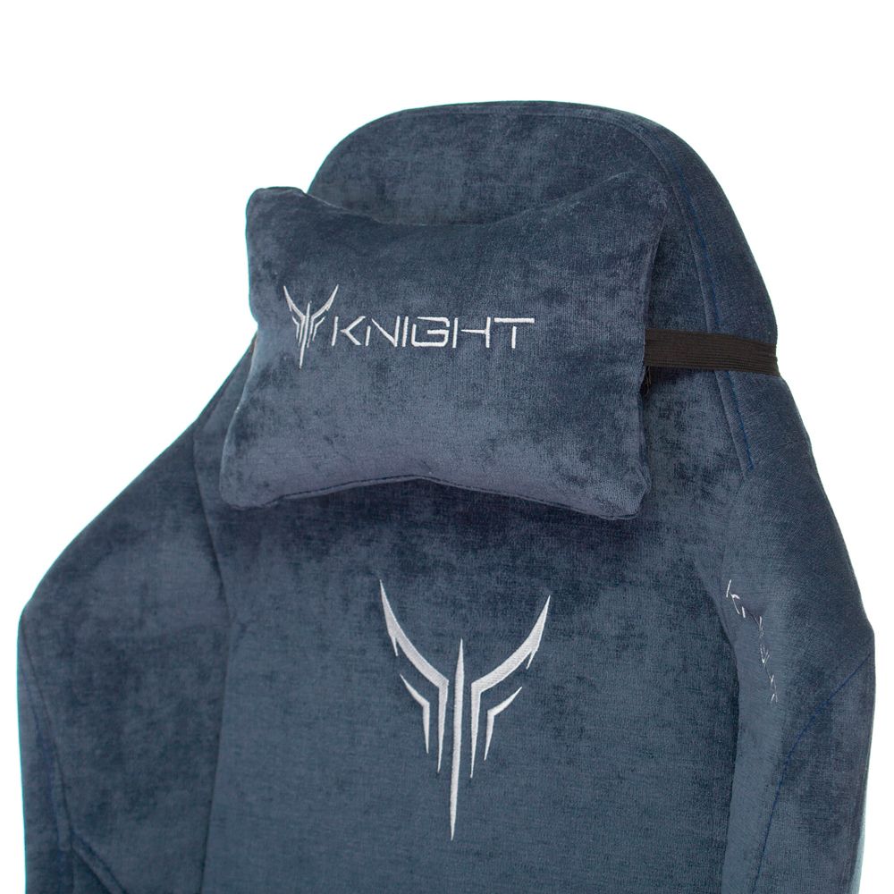 Кресло игровое Бюрократ "VIKING KNIGHT N1 Fabric", ткань, металл, синий - 13