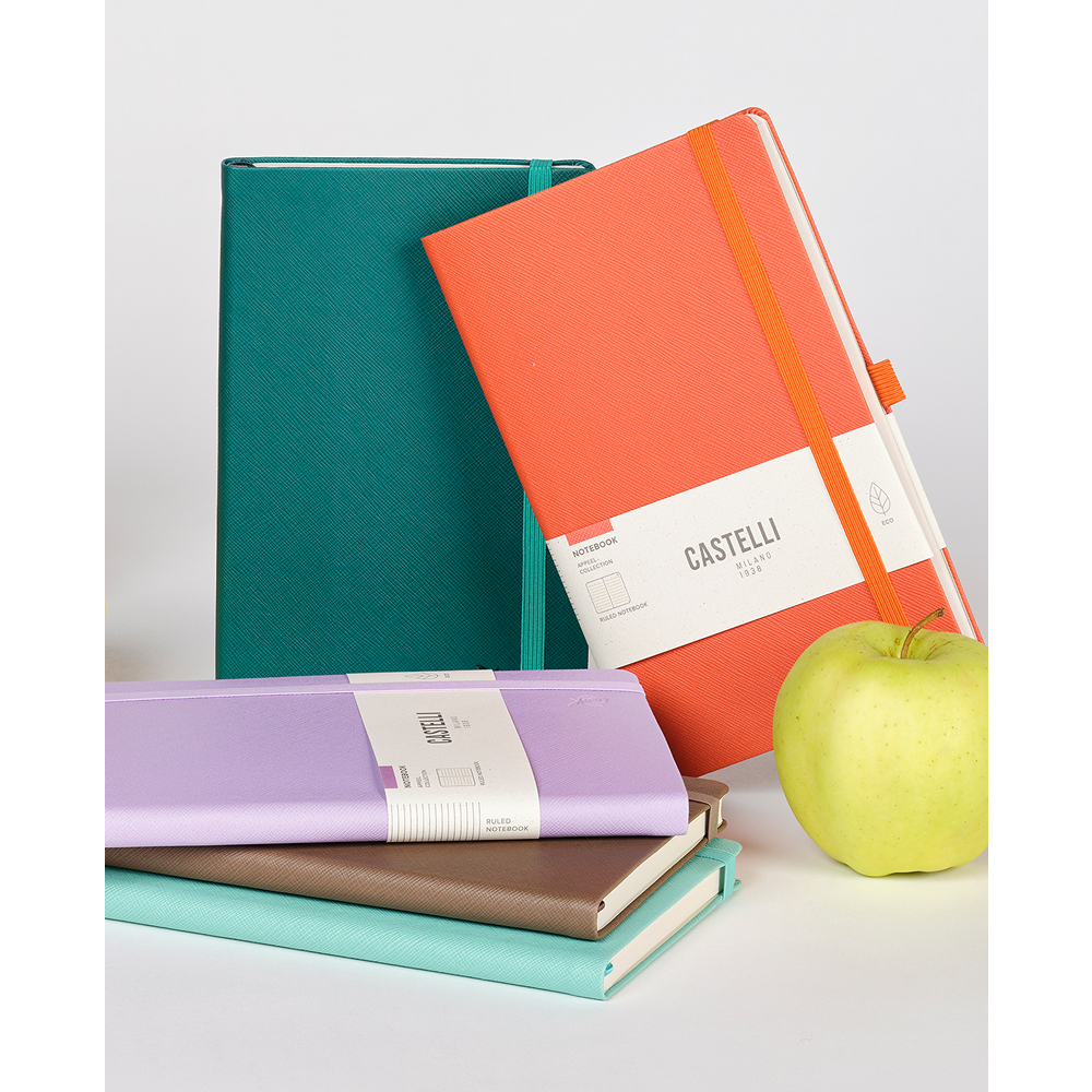 Блокнот "Appeel classic teal", А5, 96 листов, линейка, зеленый - 5