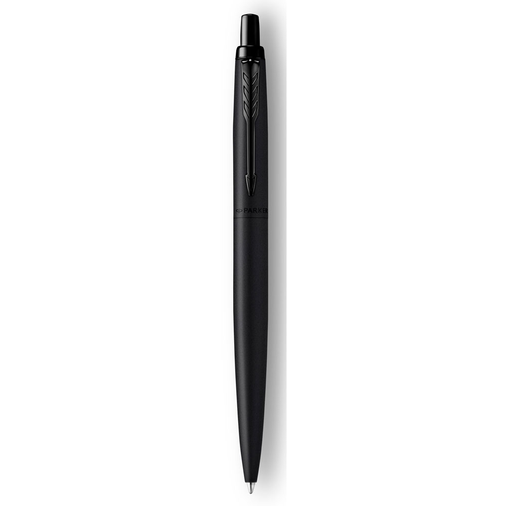 Ручка шариковая автоматическая Parker "Jotter Monochrome XL SE20", 1.0 мм, черный, стерж. синий - 2